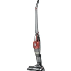 Gifi Nettoyage Et Entretien|Aspirateur balai sans sac 2 en 1 gris et rouge Homday