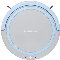 Gifi Nettoyage Et Entretien|Aspirateur robot Cyclonia rond gris et bleu