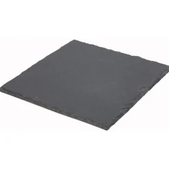 Gifi Assiette à dessert ardoise carrée