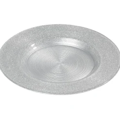 Gifi Assiette à dessert argenté