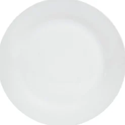 Gifi Assiette à dessert basique ronde blanche porcelaine