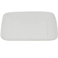 Gifi Assiette à dessert carrée blanche