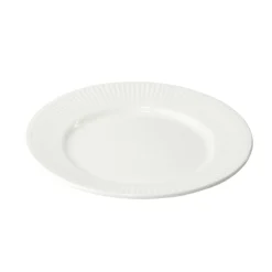 Gifi Assiette à dessert Colombe en porcelaine blanche Ø19cm