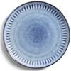 Gifi Assiette à dessert grès bleu Ø22cm