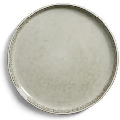 Gifi Assiette à dessert grès gris Ø21,5cm