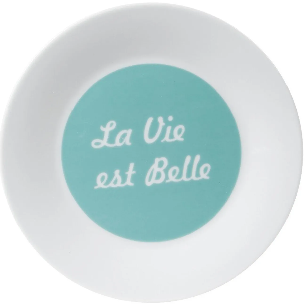Gifi Assiette à dessert "La vie est belle"