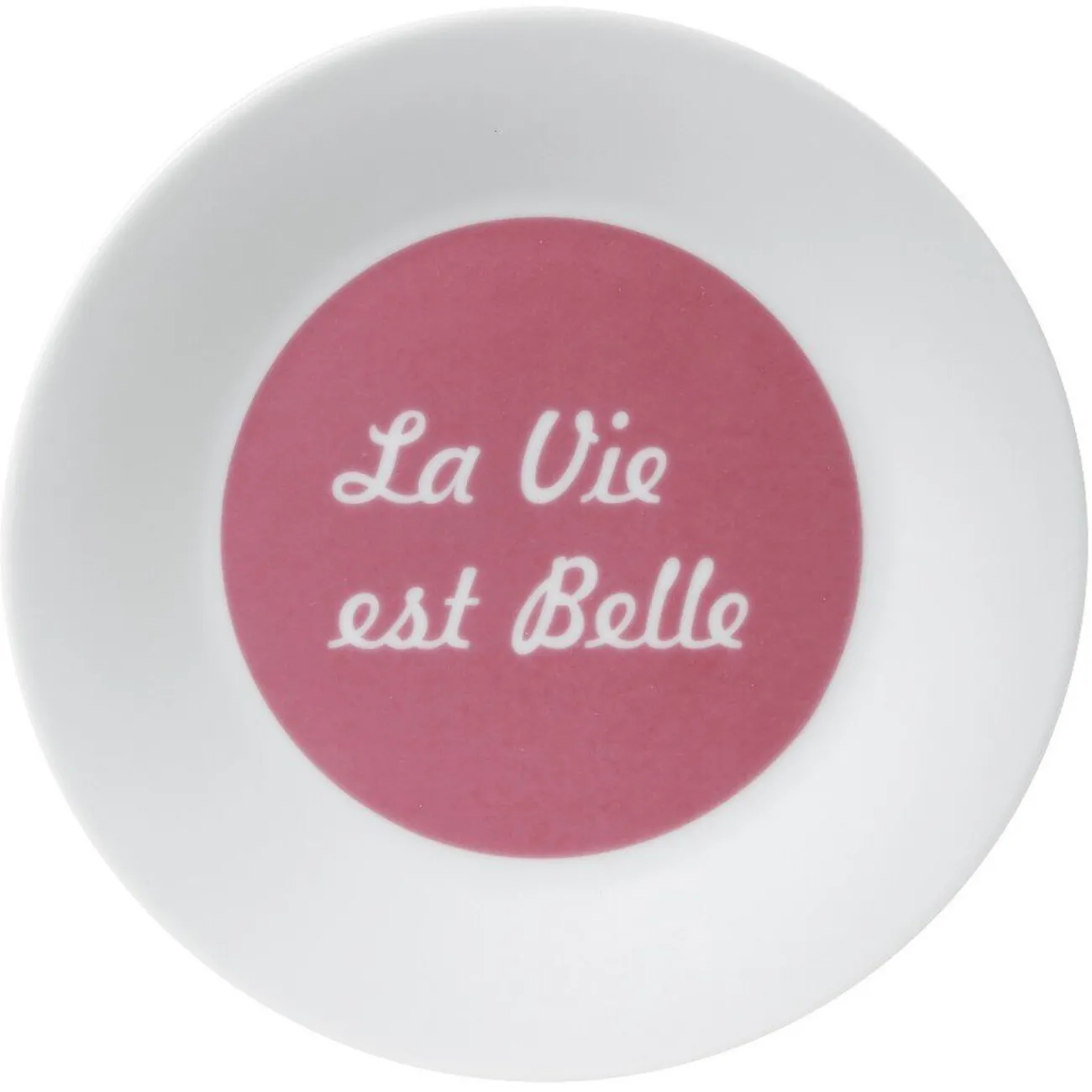 Gifi Assiette à dessert "La vie est belle"