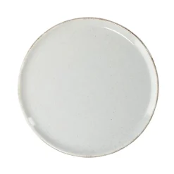 Gifi Assiette à dessert Lisbonne en grès gris Ø20,5cm