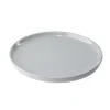Gifi Assiette à dessert Oslo en grès gris Ø20cm