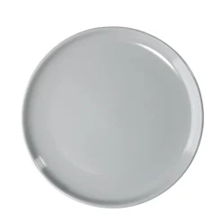 Gifi Assiette à dessert Oslo en grès gris Ø20cm