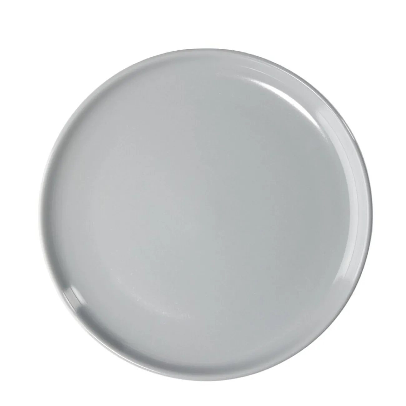 Gifi Assiette à dessert Oslo en grès gris Ø20cm