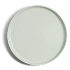 Gifi Assiette à dessert Oslo en grès vert Ø20cm