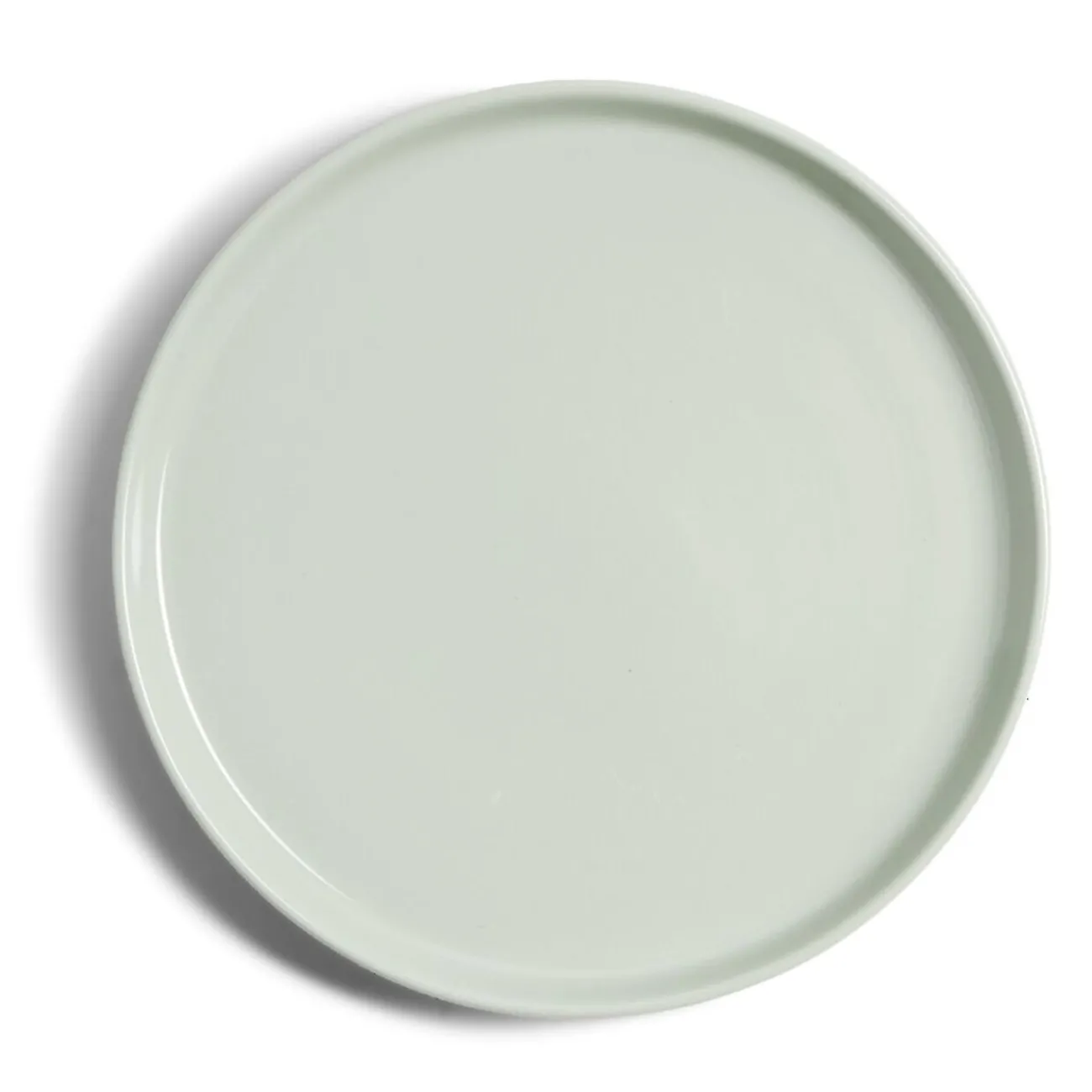 Gifi Assiette à dessert Oslo en grès vert Ø20cm