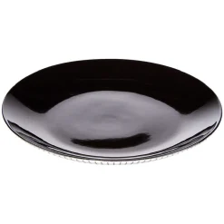 Gifi Assiette à dessert rayure noire et blanche