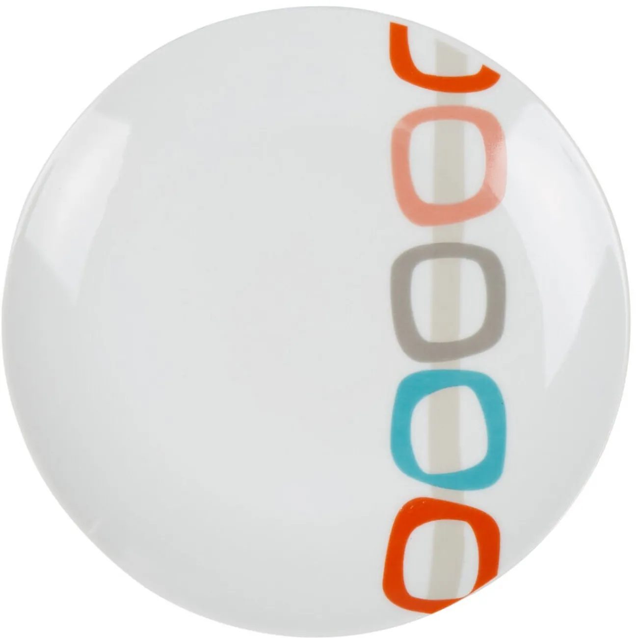 Gifi Assiette à dessert ronde Lulu