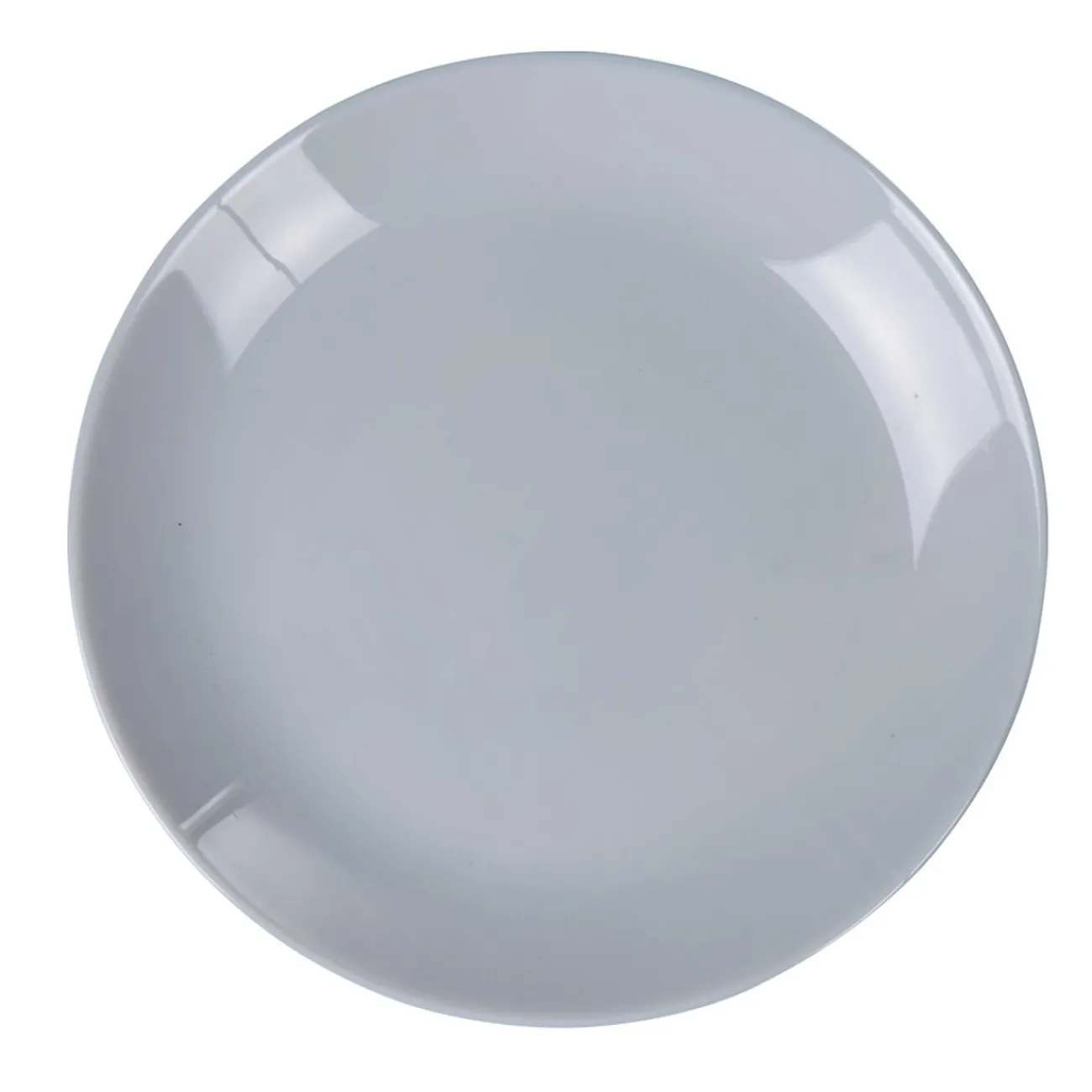 Gifi Assiette à dessert ronde Luminarc unie grise Diwali