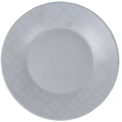 Gifi Assiette à dessert ronde Luminarc modèle Calicot gris