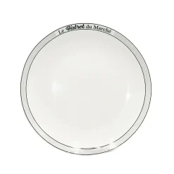 Gifi Assiette à dessert ronde Le Bistrot du Marché