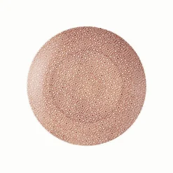 Gifi Assiette à dessert ronde motif géométrique 4 couleurs x4