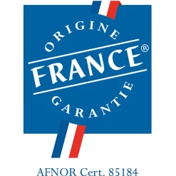 Gifi Assiette à dessert ronde Pampilles blanc transparent Ø 19 cm