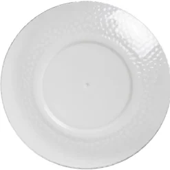 Gifi Assiette à dessert transparente martelé x4