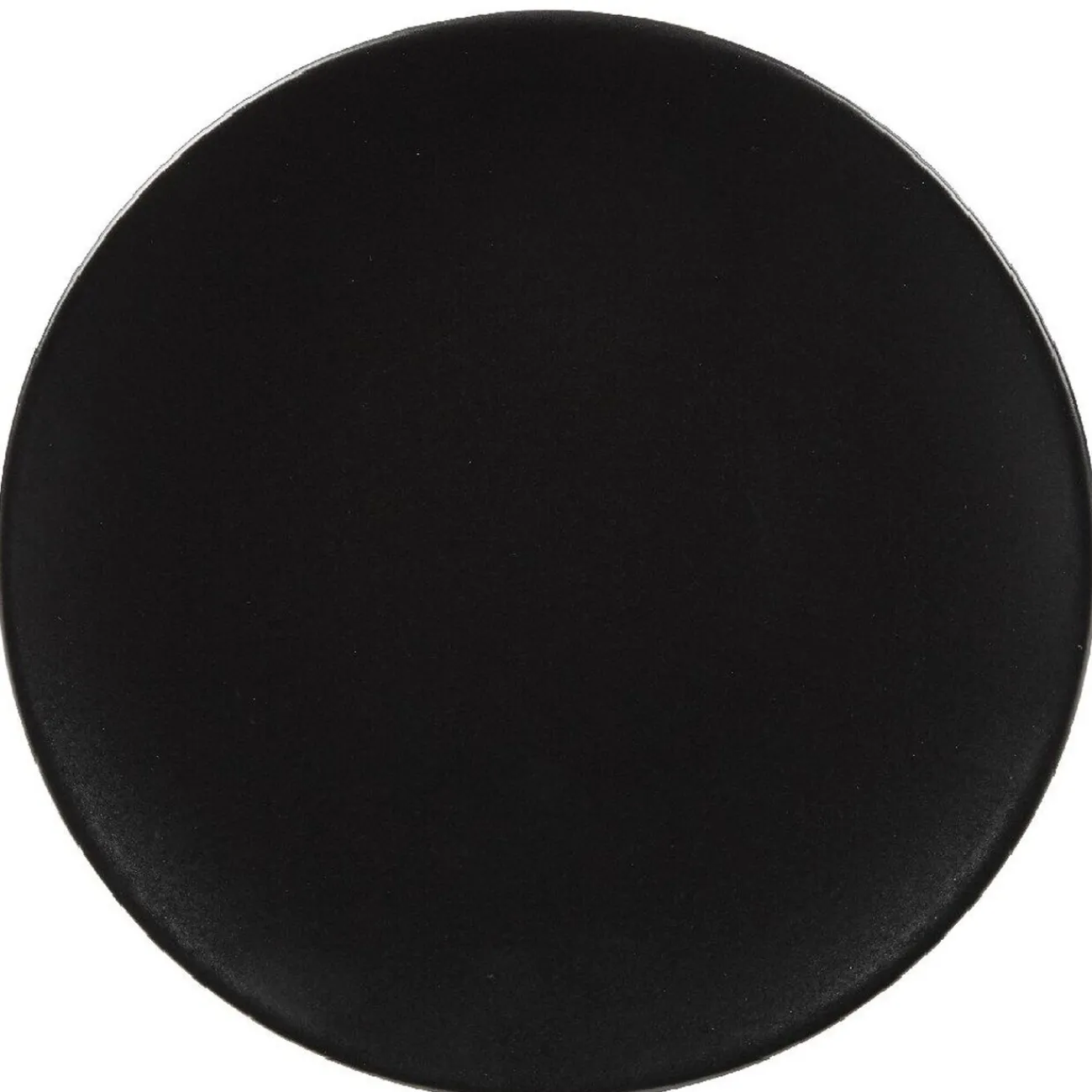 Gifi Assiette à dessert uni noir