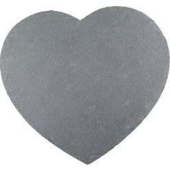Gifi Assiette ardoise en forme de coeur