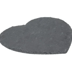 Gifi Assiette ardoise en forme de coeur