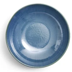 Gifi Assiette creuse Amaury faïence bleue Ø21cm
