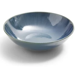 Gifi Assiette creuse Amaury faïence bleue Ø21cm