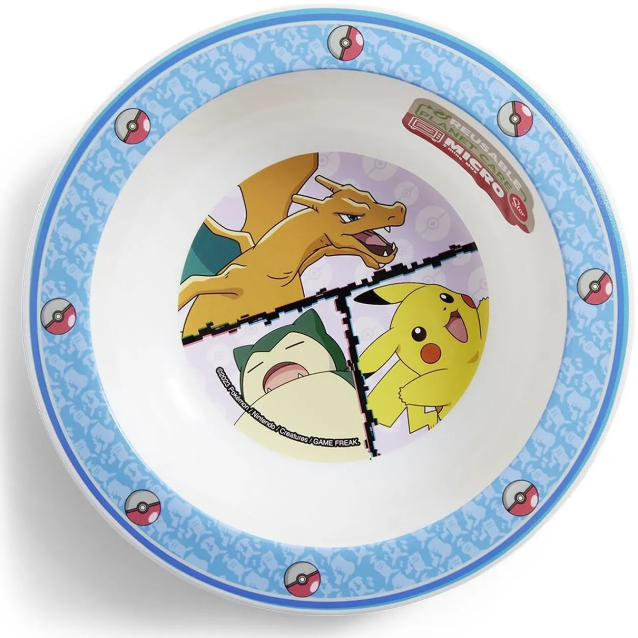 Gifi Assiette creuse enfant Pokémon plastique Ø16cm