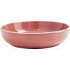 Gifi Assiette creuse faïence Terracotta avec liseré crème