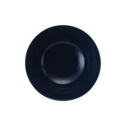 Gifi Assiette creuse motif vague japonaise bleue et blanche