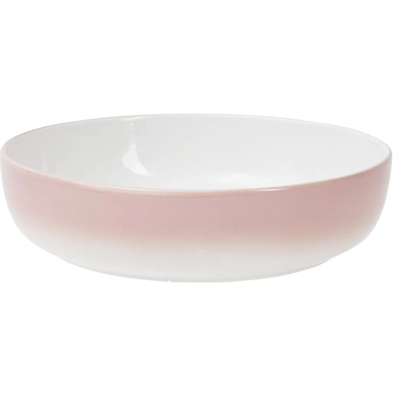 Gifi Assiette creuse porcelaine colorée Ø20cm