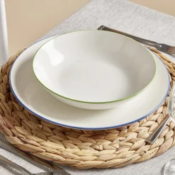 Gifi Assiette creuse porcelaine blanc Ø20cm