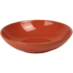 Gifi Assiette creuse ronde corail unie