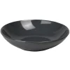 Gifi Assiette creuse ronde grise unie