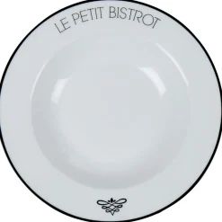 Gifi Assiette creuse ronde Le petit bistrot