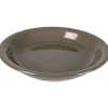 Gifi Assiette creuse ronde taupe