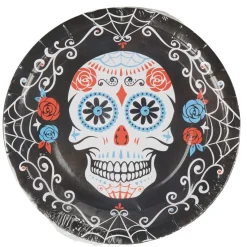 Gifi Assiette day of the dead X 8