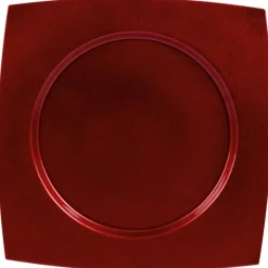 Gifi Assiette de présentation rouge