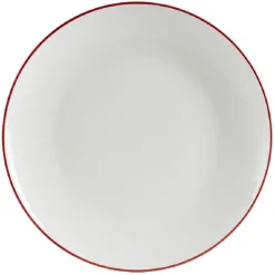 Gifi Assiette dessert porcelaine blanc Ø20cm