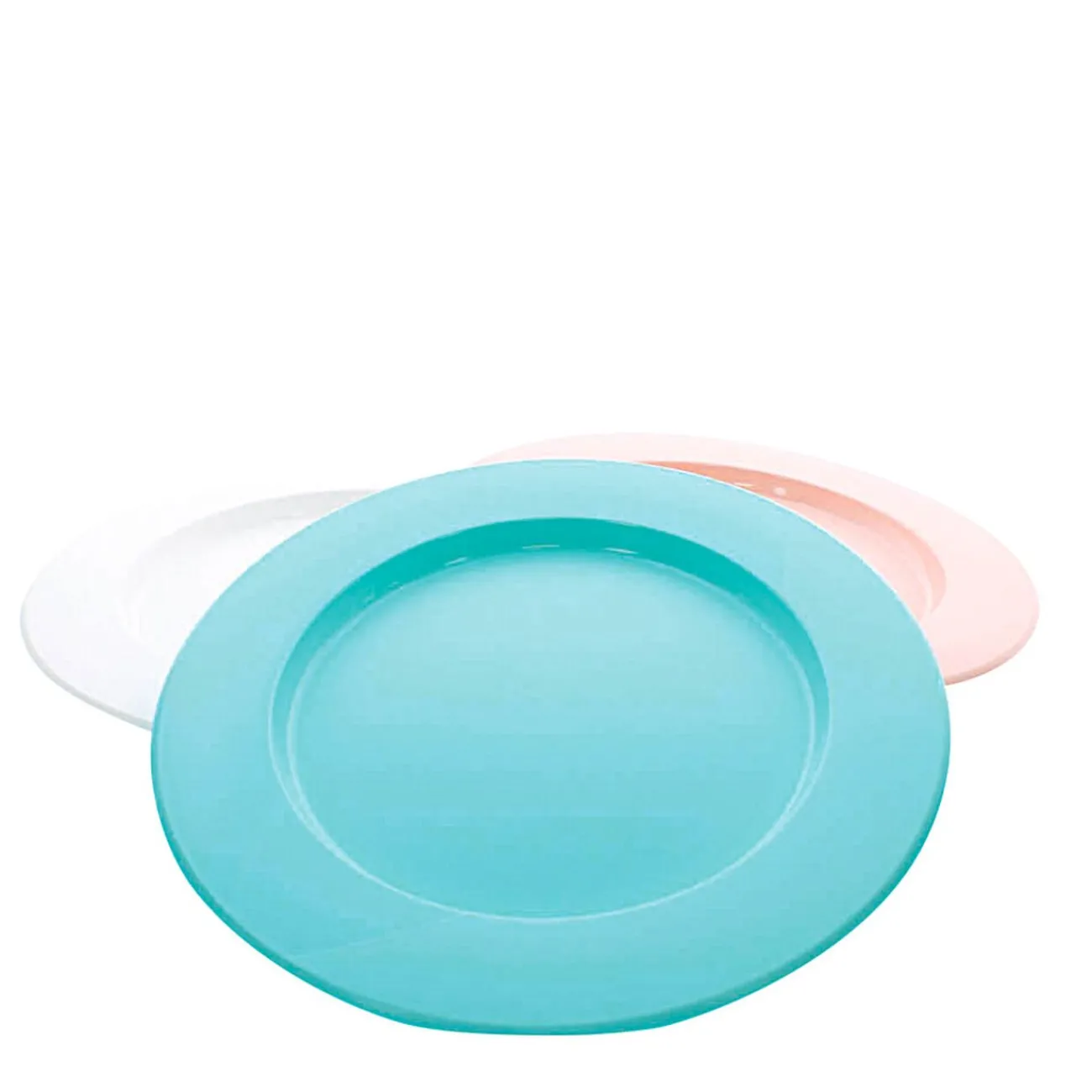 Gifi Assiette plastique coloré Ø 24 cm