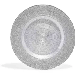 Gifi Assiette plate argenté