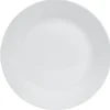 Gifi Assiette plate basique ronde blanche porcelaine