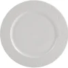 Gifi Assiette plate blanc effet martelé x4
