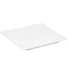 Gifi Assiette plate blanche carrée