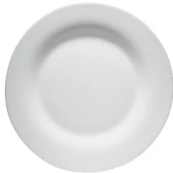 Gifi Assiette plate blanche opale x6