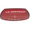Gifi Assiette plate carrée bords arrondis rouge Le bistrot