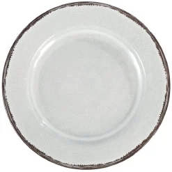 Gifi Assiette plate effet craquelé